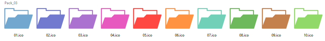 Icon Packs preview