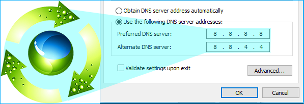 alterar dns com dnsJumper