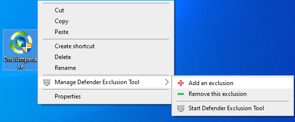 Defender Tools. Defender exclusion Tool. \Add_Defender_exclusion.cmd. Defender exclusion