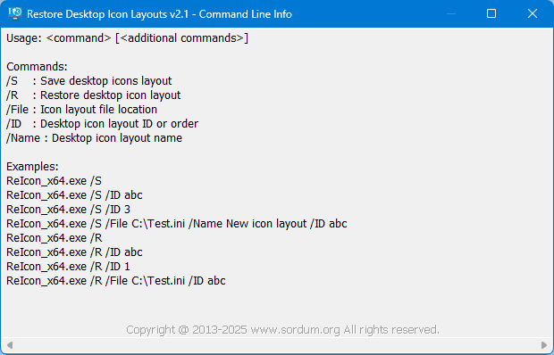 Reicon cmd support