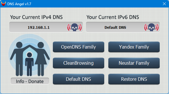 Dns Angel status