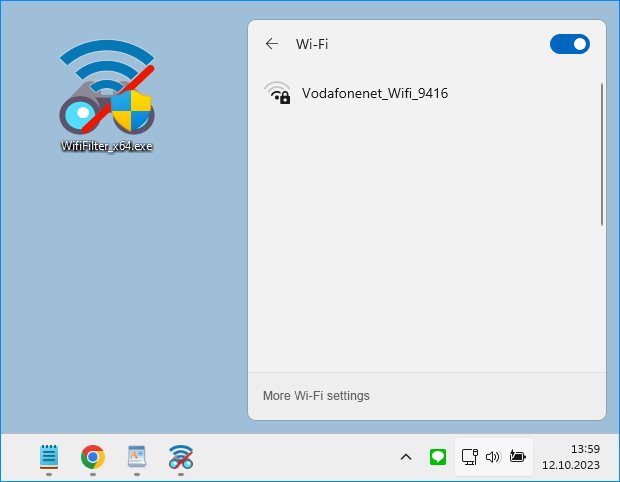Wi-Fi List cleaned