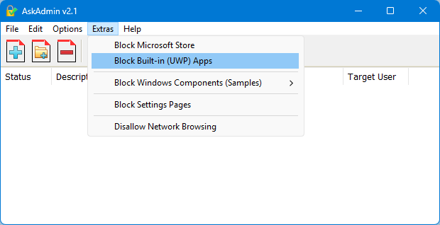 Block Build-in (UWP) Apps Block Build-in (UWP) Apps