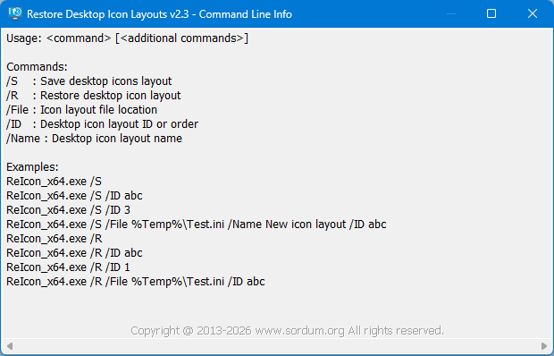 Reicon cmd support