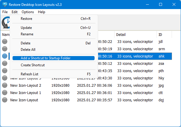 Add a shortcut to startup folder Add a shortcut to startup folder