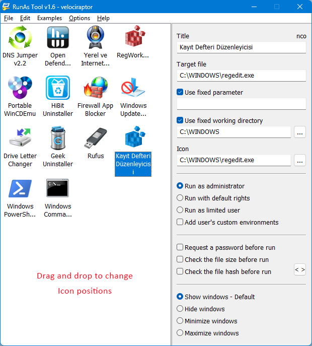 Runastool admin interface Runastool admin interface