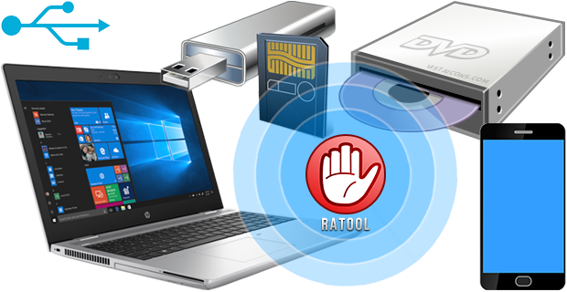 Block All USB devices with Ratool